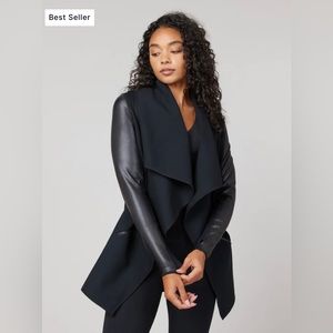 NWOT Spanx Drape Front Jacket
